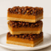 Pecan pumpkin pie with toasted pecans