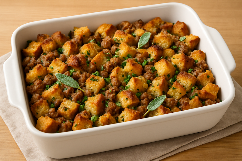 Classic Sausage and Sage Stuffing